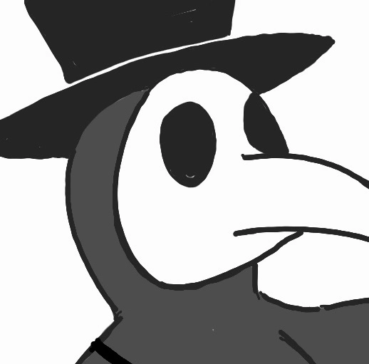 A plague doctor