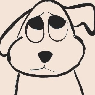 A puppy sketch