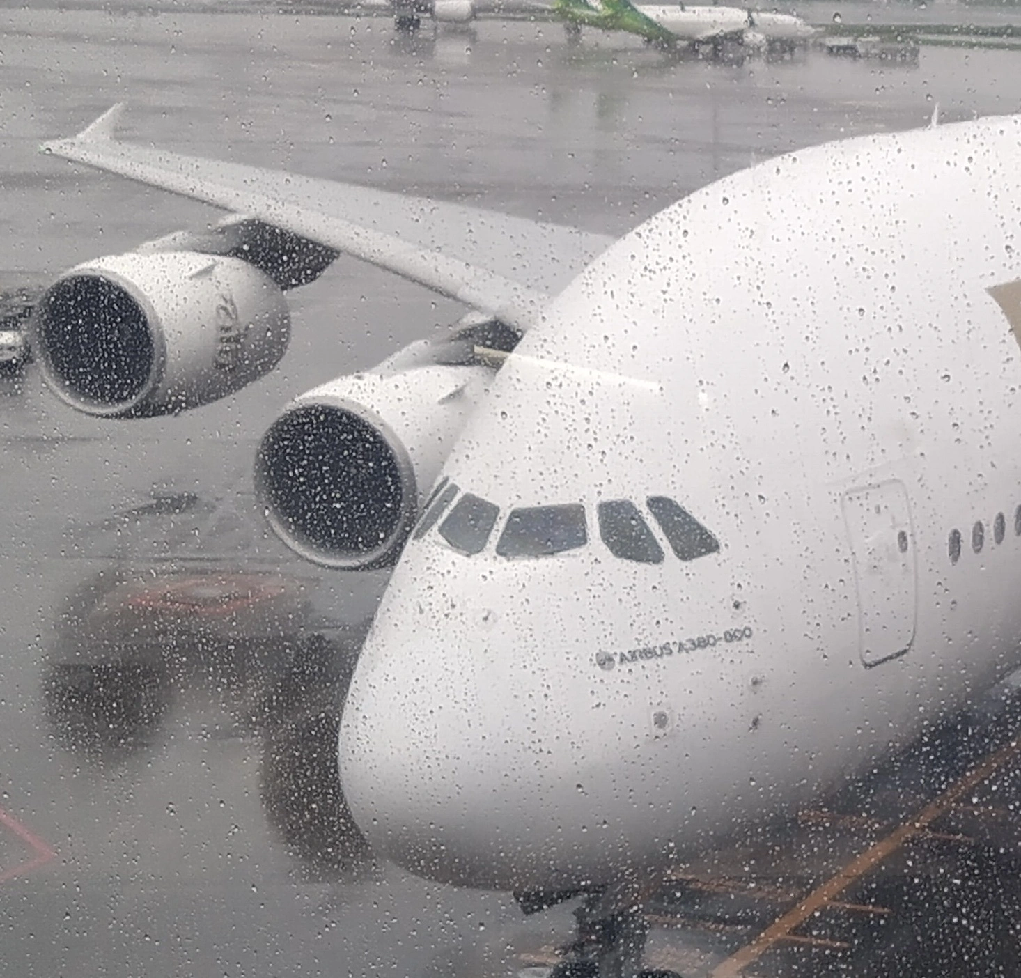 Airbus A380 at Narita
